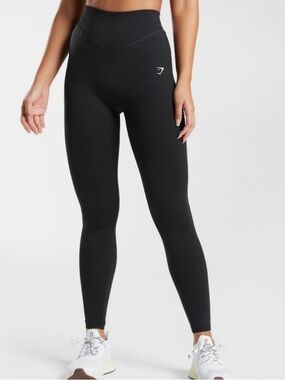 Gymshark Black Sweat Seamless Leggings